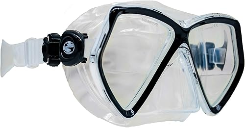 Miniatura 9 de SHERWOOD SCUBA Oracle+ - Máscara de buceo bifocal para computadora, cámara o lectura de medidores, color azul acero