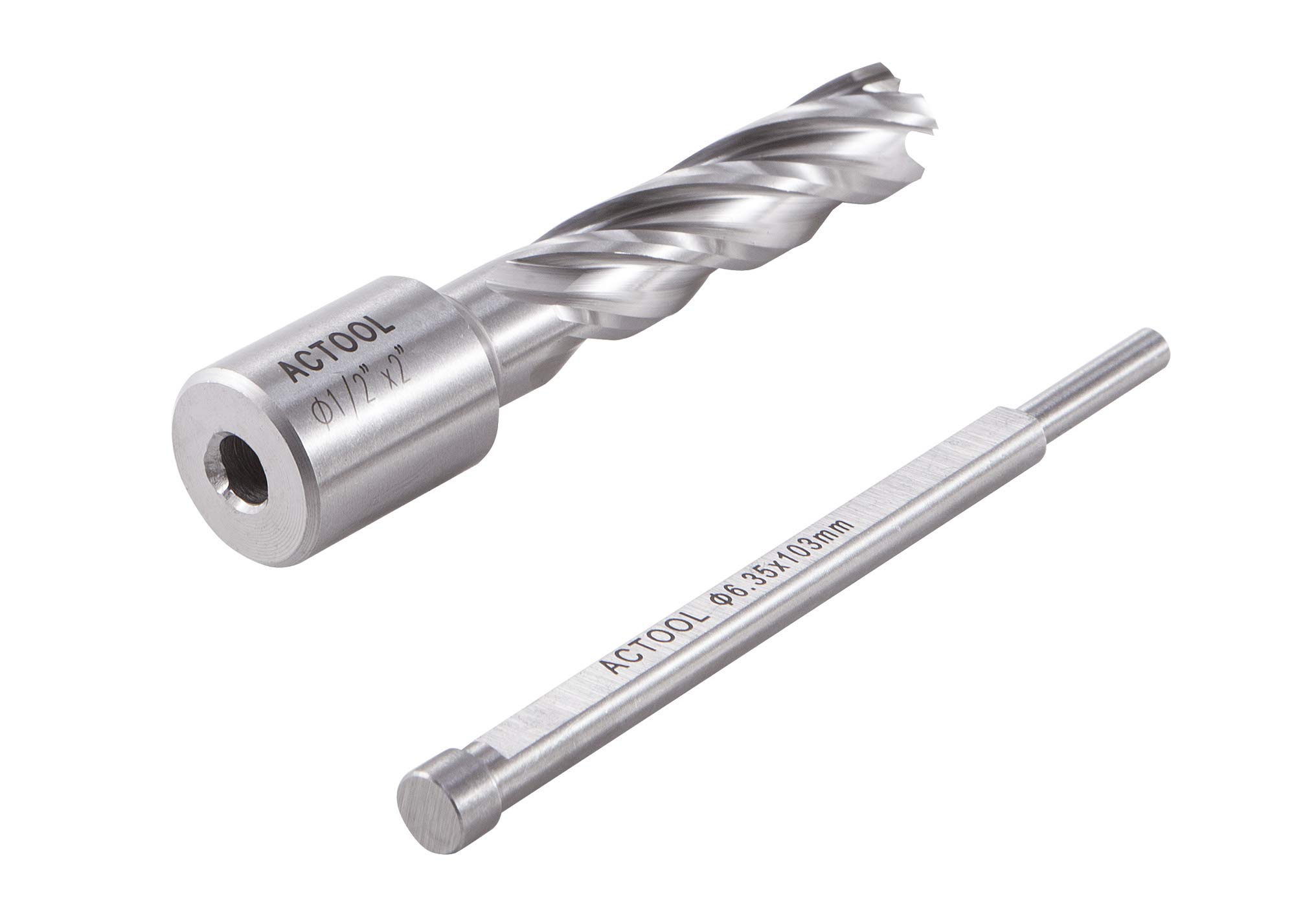 ACTOOL 直径2インチ × 深さ2インチのカットHSS ANNULARカッター 3/4インチの溶接シャンク付き Amazon.co.jp: ACTOOL 直径1/2インチ × 2インチ カット深さ HSS