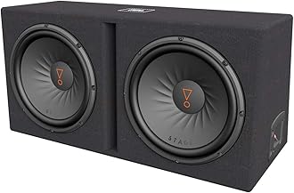 Dual 12" Car Audio Ported Enclosure, Black
