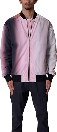 mnml Mens Mnml Mens Gradient Mood Bomber Jacket