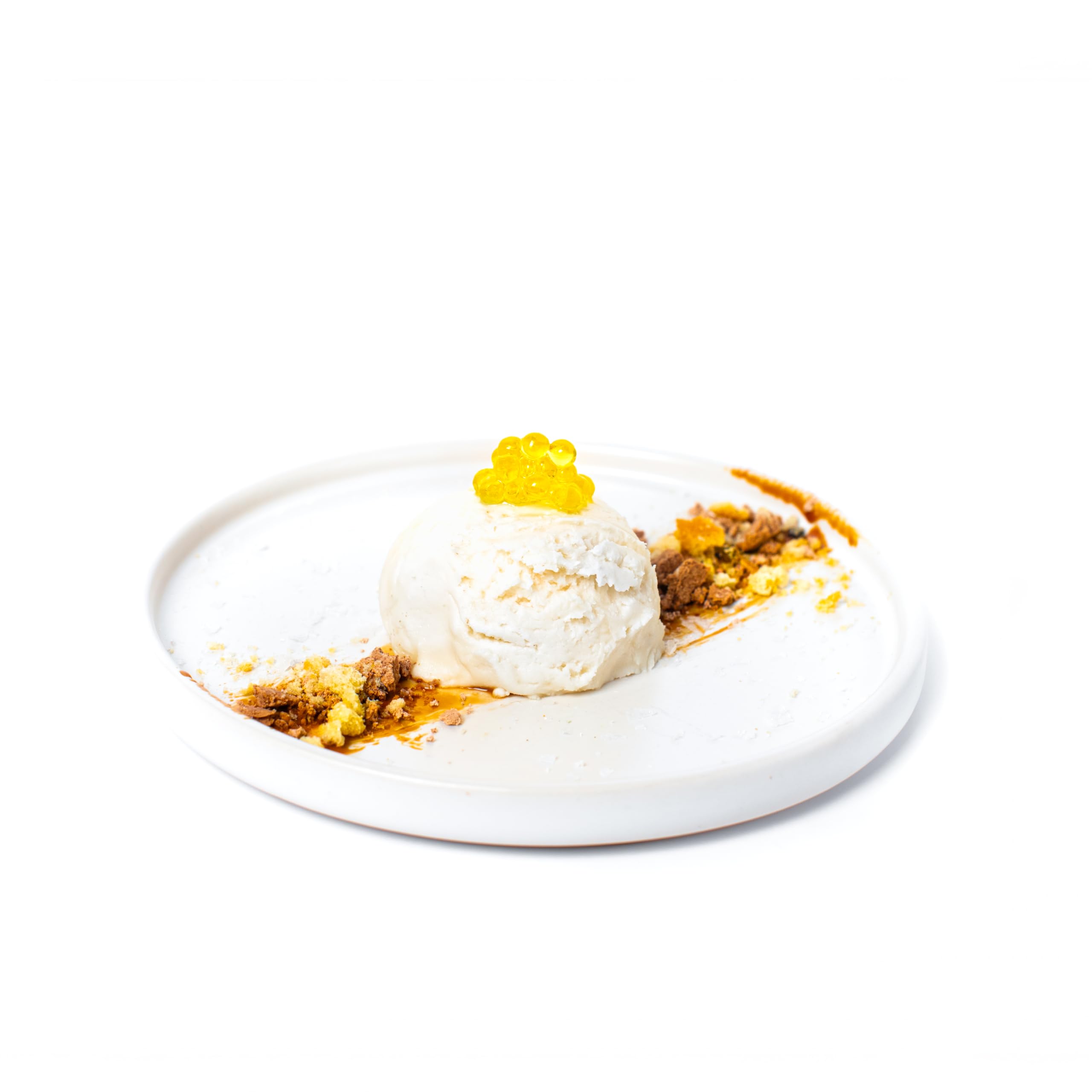 Caviaroli - Encapsulado de Aceite de Oliva Virgen Extra. Perlas de Aceite Gourmet para Aliño o Decoración bote de 200 grs. Perlas de Aceite de Oliva virgen Arbequina. Perlas de oliva de cristal 200 gr