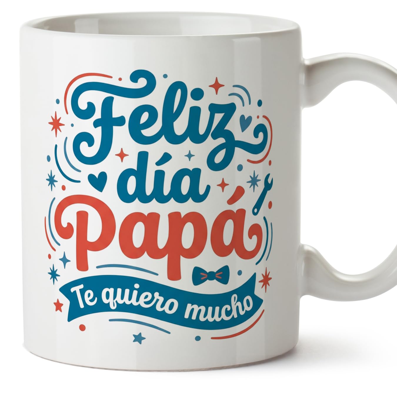 MUGFFINS Taza mamá con frase Para el mundo eres una madre pero para la familia eres el mundo en Español | regalo madre | 330 Ml 11 oz | Idea original para regalar | progenitores v1 — view 91
