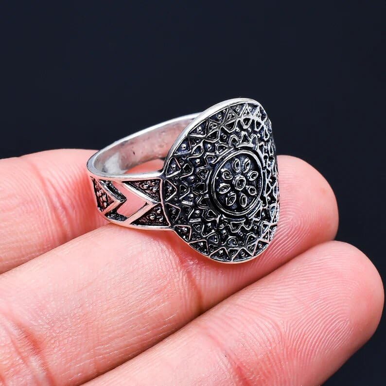 925 Sterling Silver Ring | Healing Silver Ring | Dainty Ring | Promise Ring | Anti-Anxiety Ring | Gold Plated Silver Ring | Solid Silver Ring3