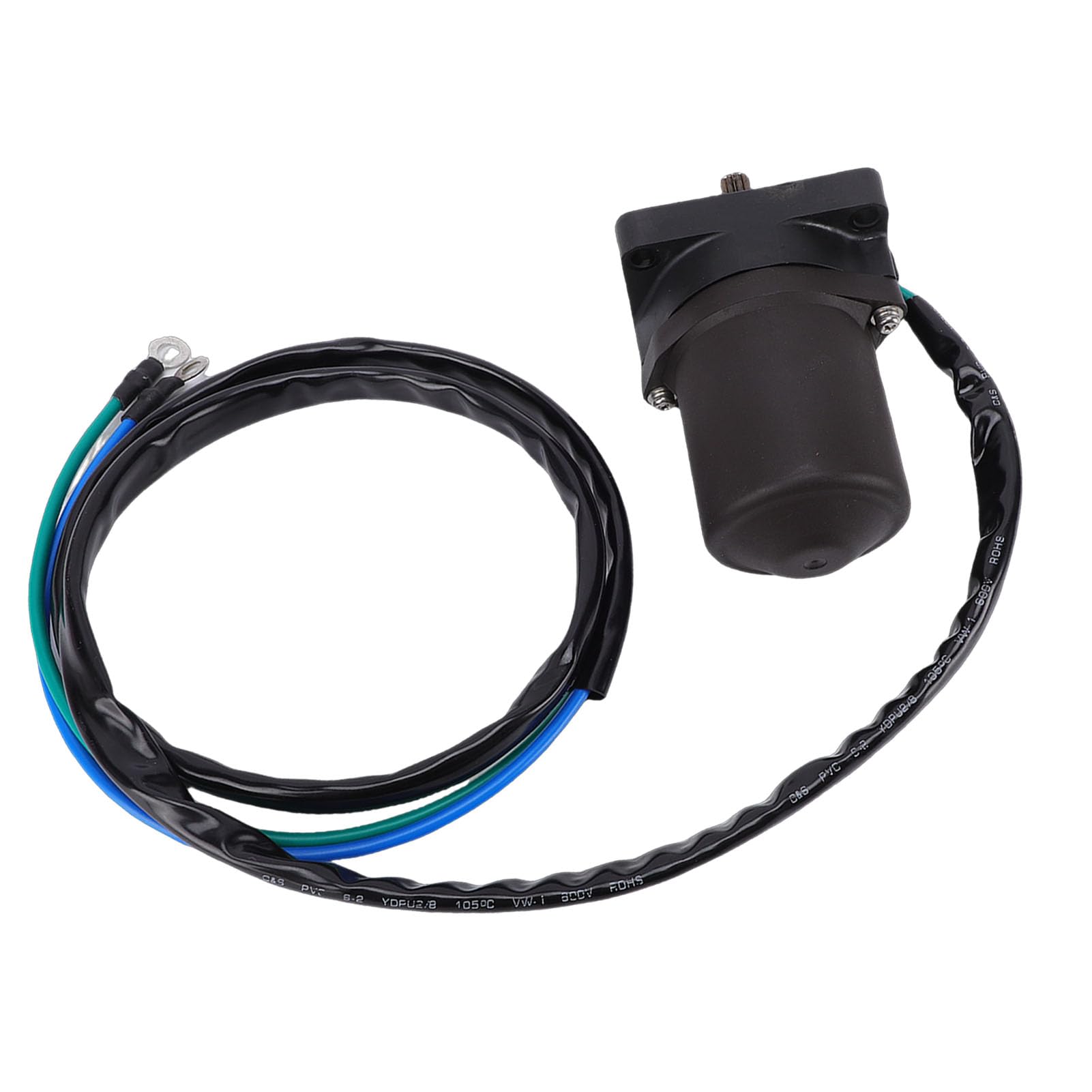 Silnik Trymowania Mocy 65W438800000 65W-43880-00-00 65W 43880 67C Bezpośredni Zamiennik z Przewodem 12AWG do Silników Zaburtowych T25TLR F30TLR F40EJR F40MLH