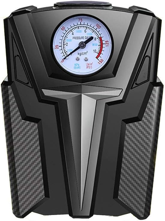 耐久性のあるタイヤインフレーター オートシャットオフ電源コードの保管デジタルタイヤポンプを使用してアップグレードしたポータブルエアコ