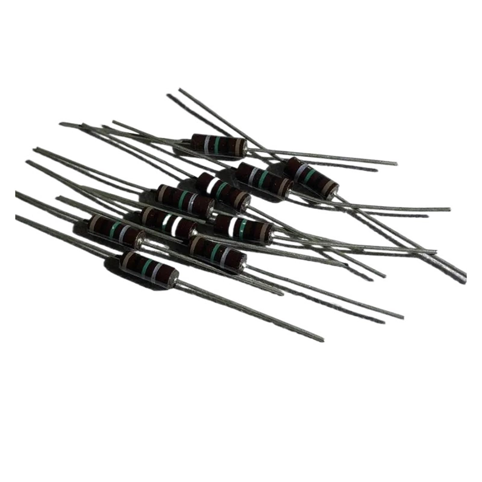 LEOTNNDQ 10PCS AB1/2W 1 Audio Coupling Resistors