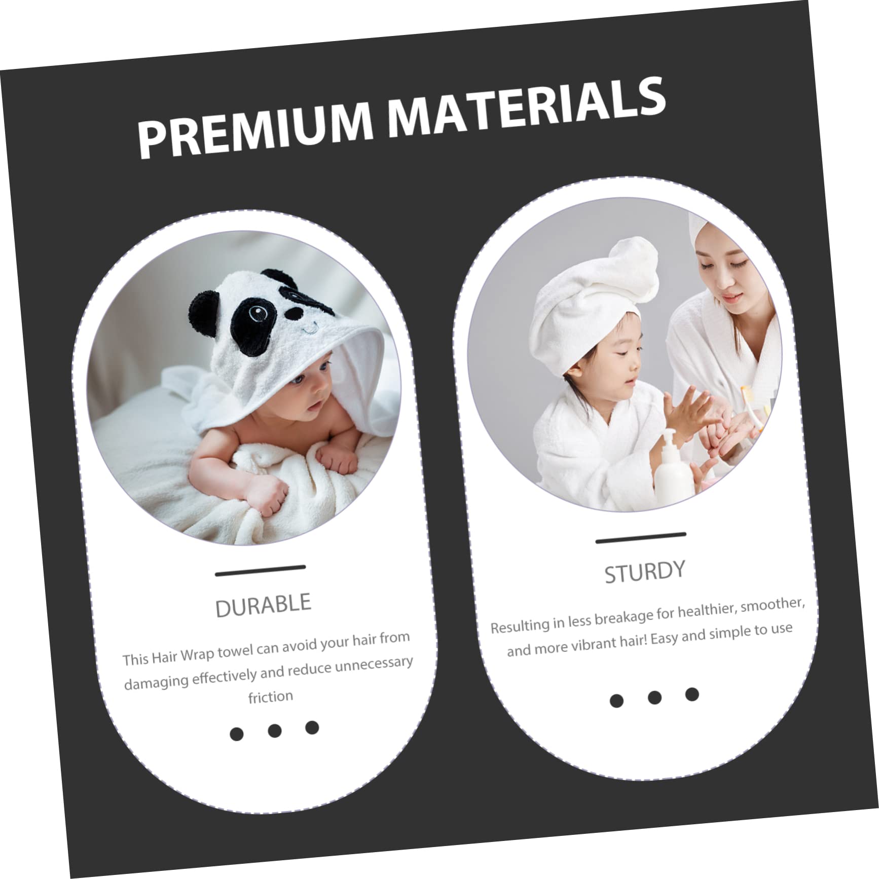 HAKIDZEL Water Absorption Cap for Wet Hair Hair Dry Hat Boys and Girls Adults Soft Absorbent Quick Dry