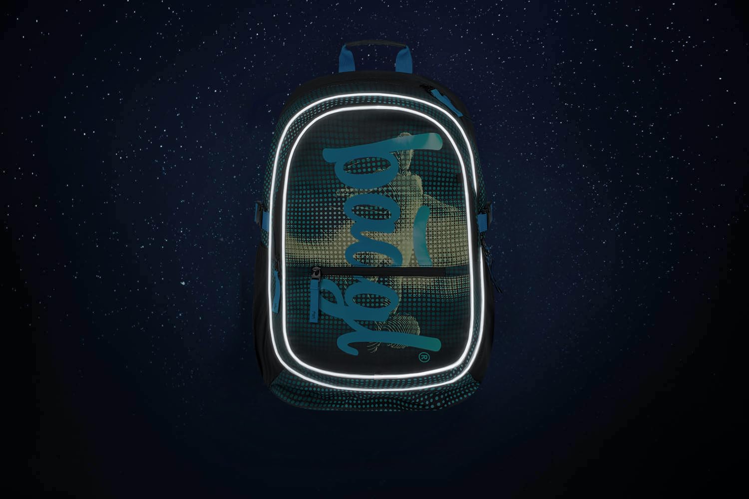 Baagl Juego de Mochilas Escolares de 3 Piezas, Mochila Escolar a partir de 3ª Clase con Correa para el Pecho, Mochila Ergonómica, Fútbol