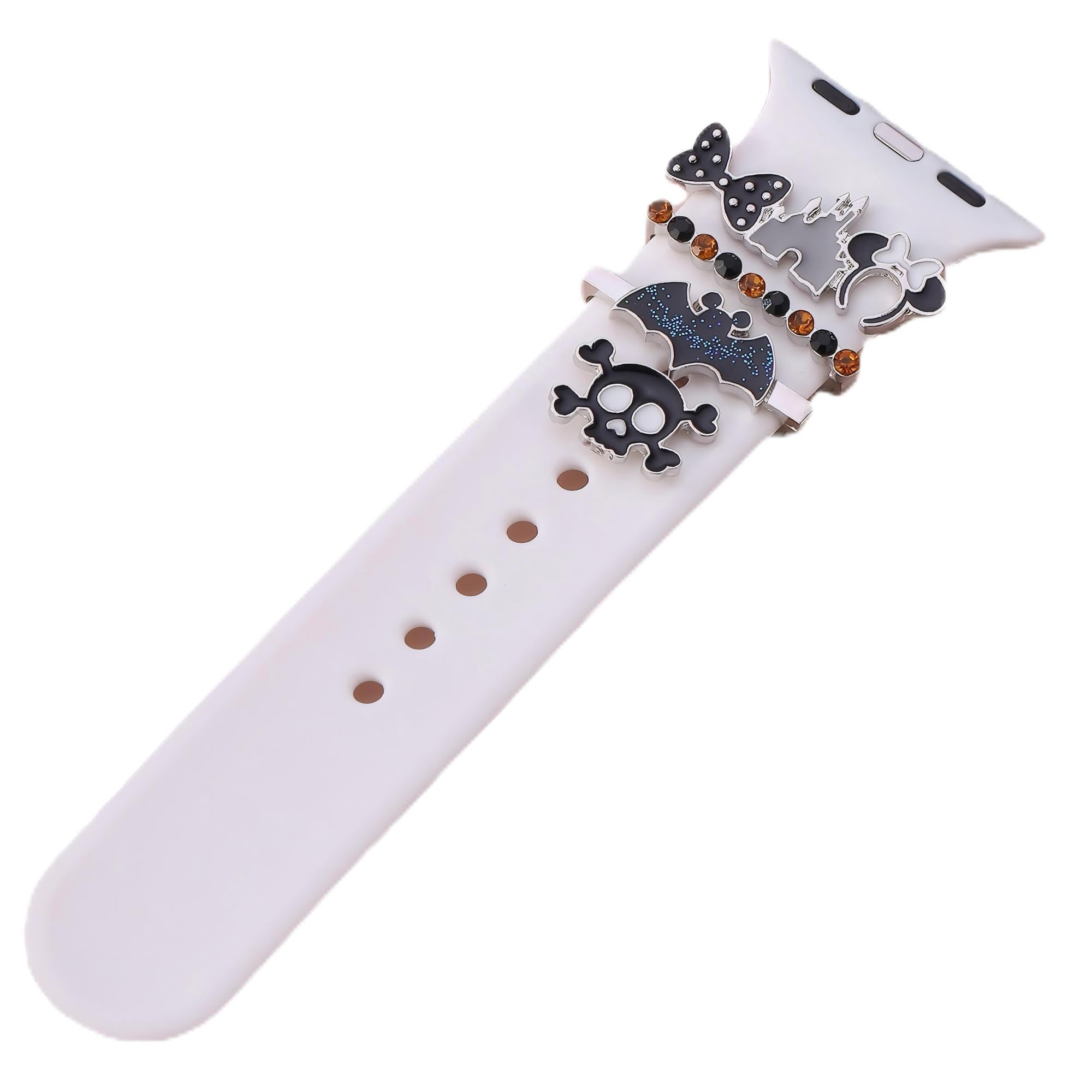 DAMAIJOY Women Apple Watch Band Charms Halloween Christmas For iphone iwatch Ultra 2 SE Series 9 8 7 6 5 4 3 (No Bands)
