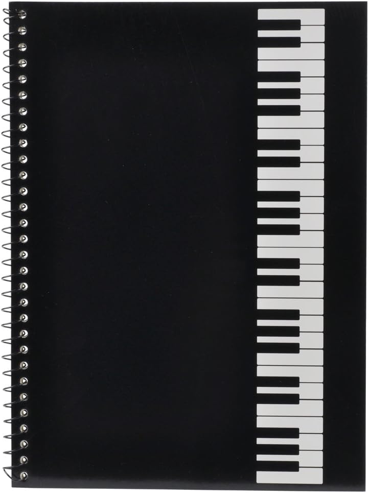 Stave Notebook,Musical Notation Staff Notebook,Music Manuscript Paper,With 50 Pages Music Blank Sheet Music Notebook : Books
