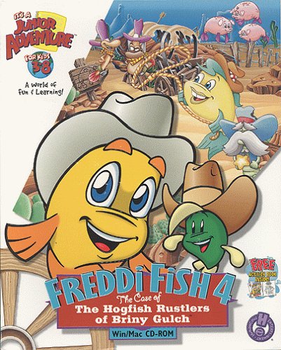 Freddi Fish 4: The Case of the Hogfish Rustlers of Briny Gulch - PC/Mac