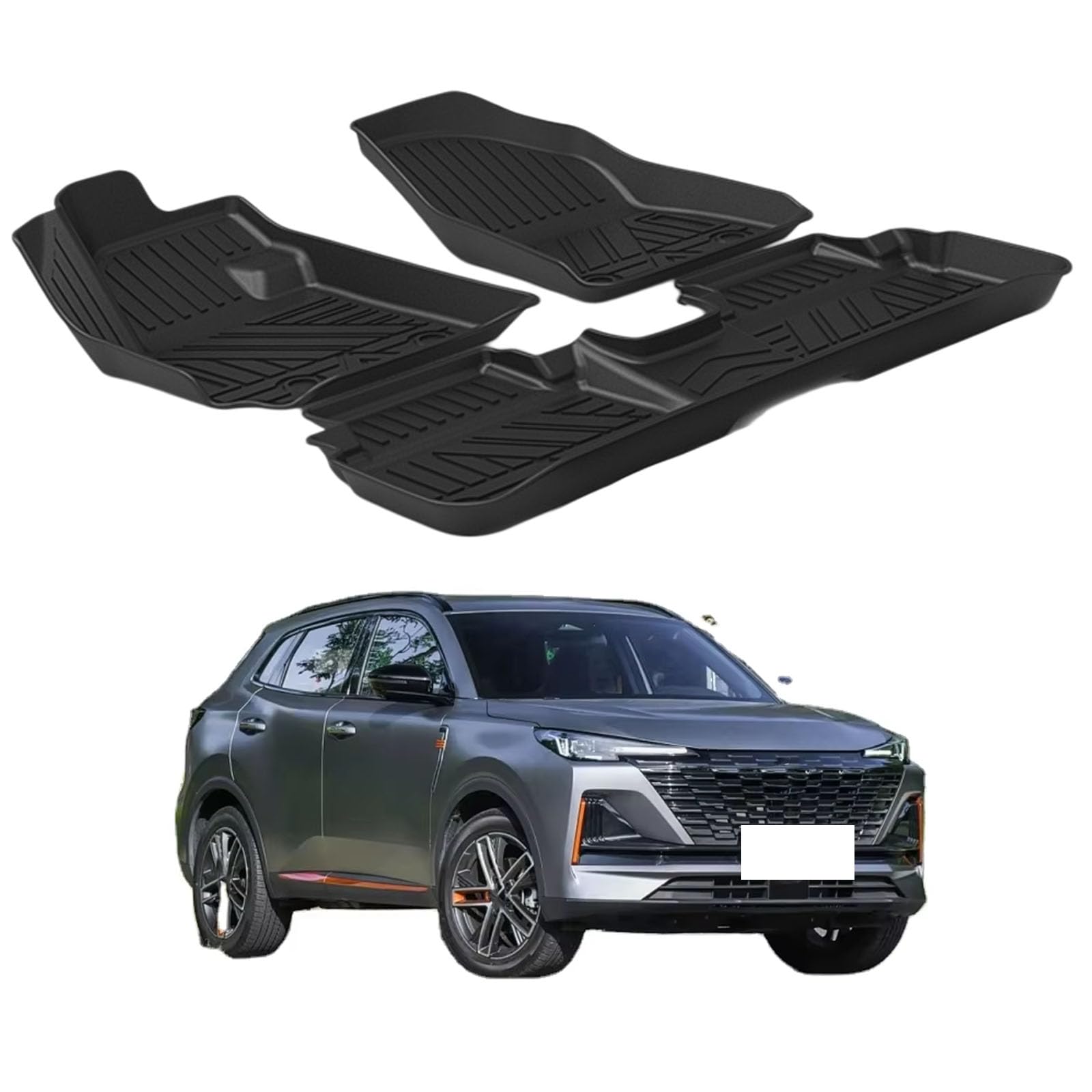 PAPEP Floor Mats for Changan CS55 PLUS Blue Whale Edition 2021-2022 RHD