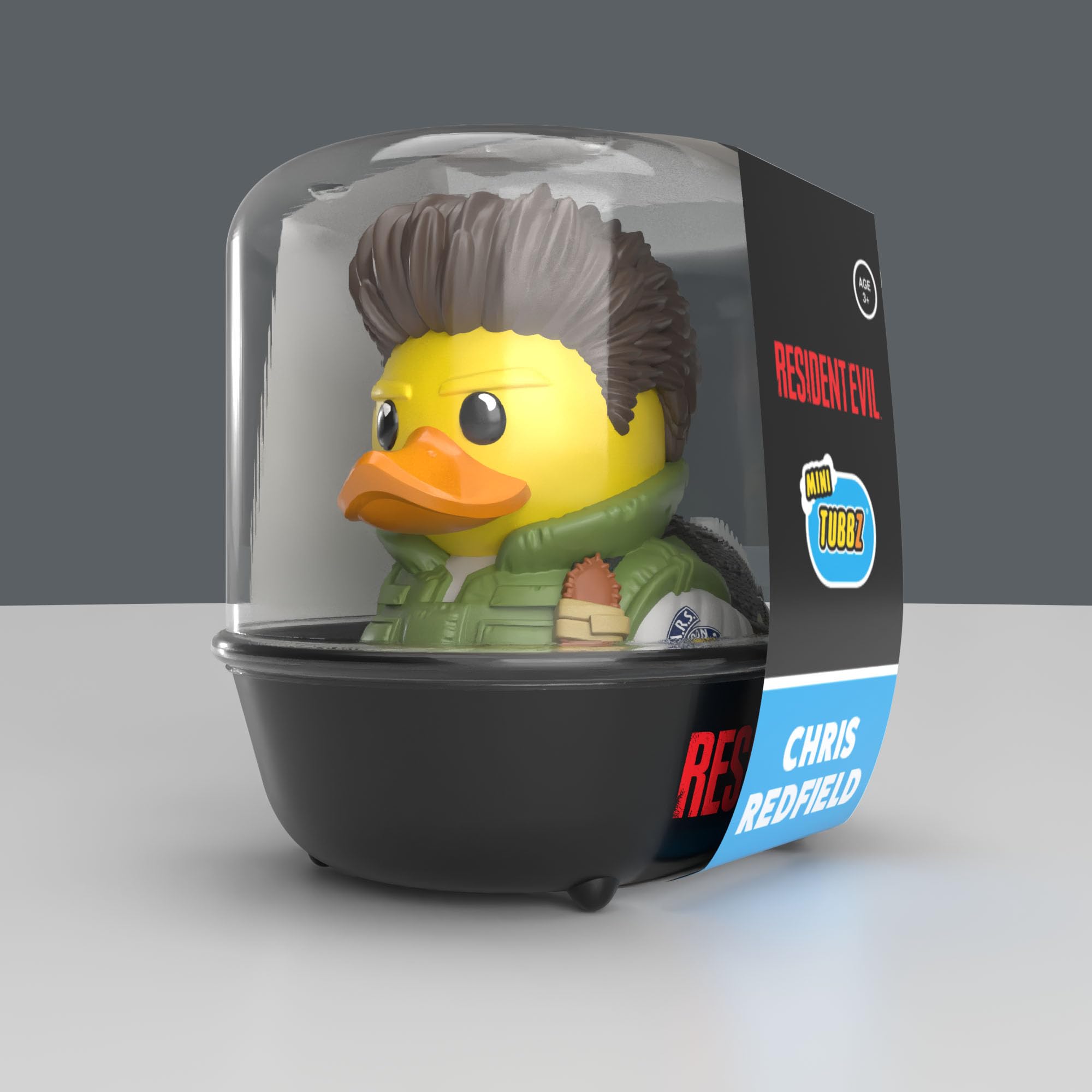 TUBBZ Mini: Resident Evil - Chris Redfield Cosplay gumowa kaczka winylowa figurka