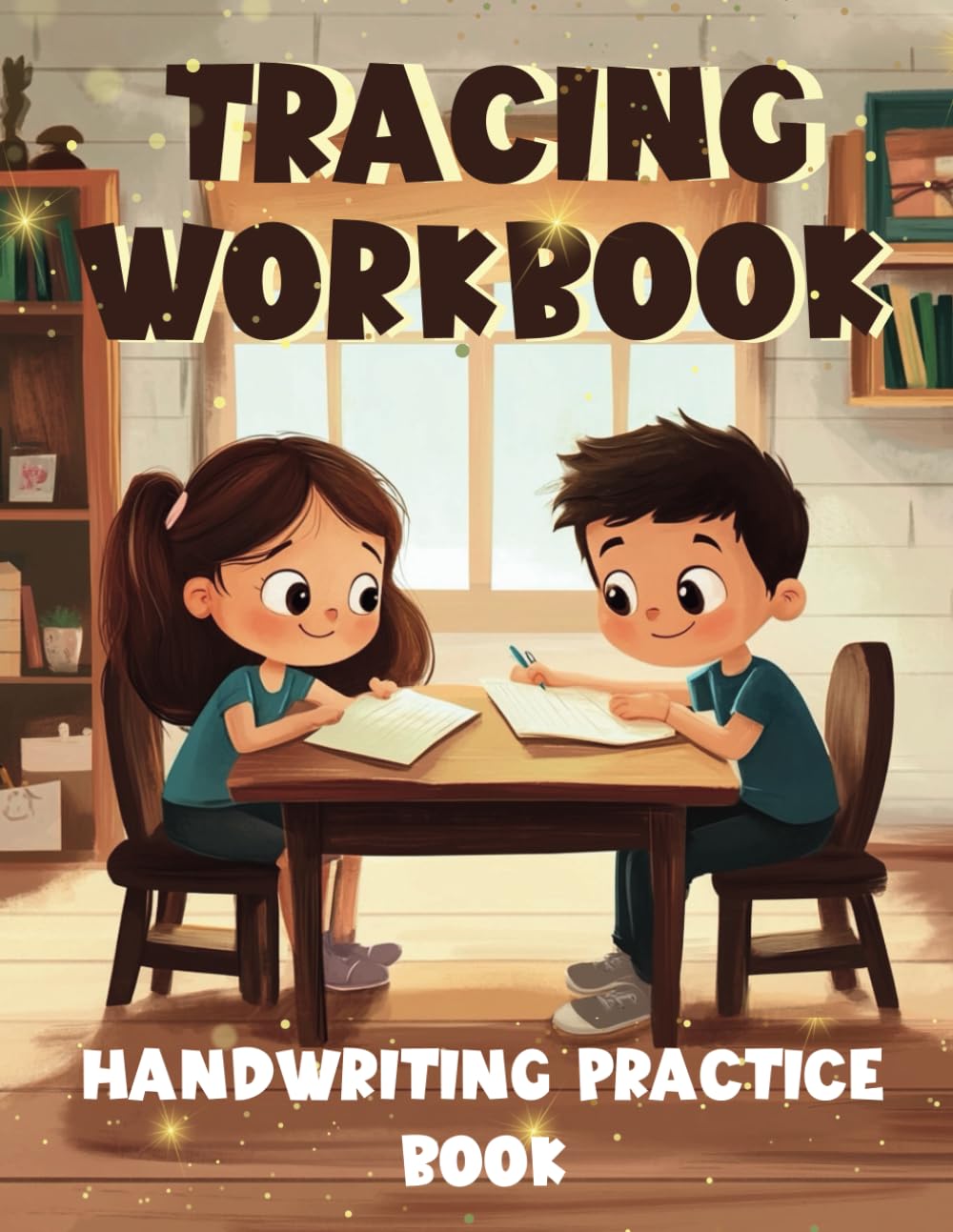 Tracing Workbook: Handwriting Practice Book for Kids and Adults | Learning to Write Print and Cursive Letters | Uppercase and Lowercase letters