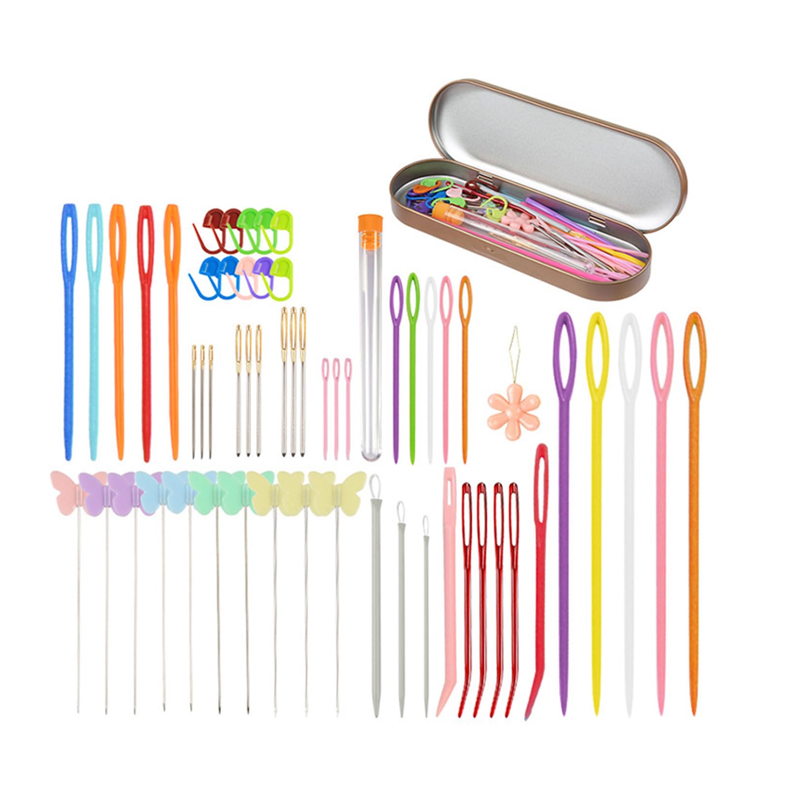 Eyes Sewing Needle Hand Sewing Needle Learning Yarn Kits Darning Sets Knitting