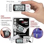 Realalt 3DTriSport Walking 3D Pedometer with Clip & Strap, eBook Included 30 Days Memory Accurate Step Counter, Walking Distance Miles/Km, Calorie Counter, Daily Exercise Time Monitor - Image 4