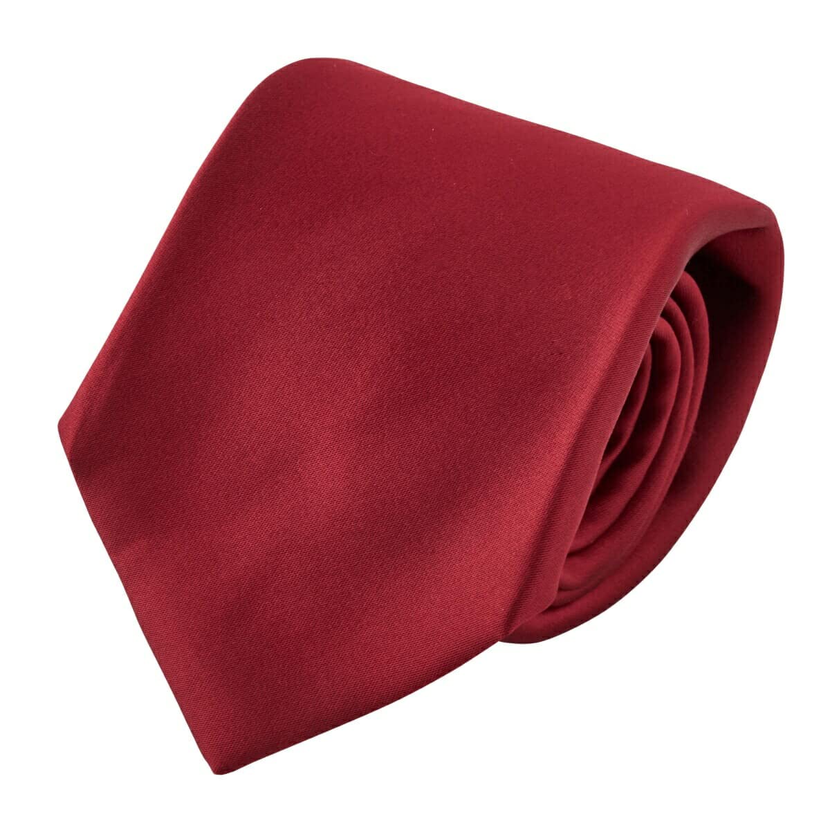 Ozie [Tie, Sette Piega] Plain, Made in Japan,Red