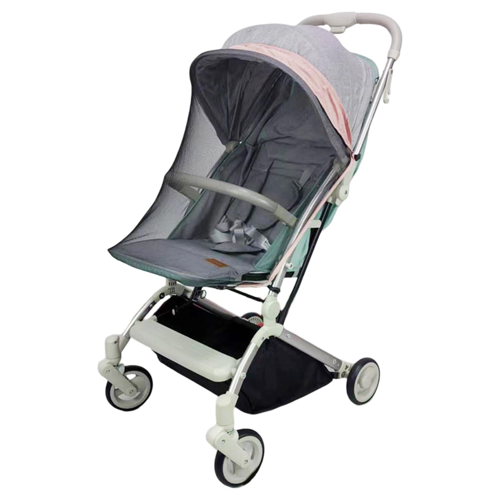 Xjdzineq Strollers Net Breathable Full Coverage Baby Net for Baby Carriers Pushchair Pram Pushchair Canopy Breathable Strollers Netting