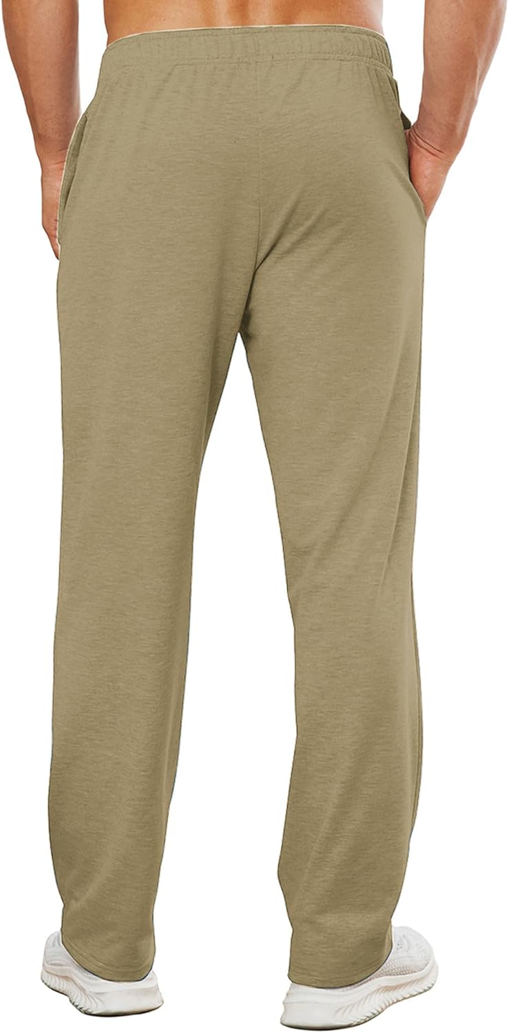 Deyeek Men's Tear Away Pants 2 Side Full Open Bottom Sweatpants Loose Fit Casual Adaptive Post Surgery Pants with Pockets - Image 7