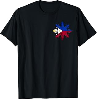 Philippines Filipino Flag Pilipinas Pride Filipino Roots T-Shirt