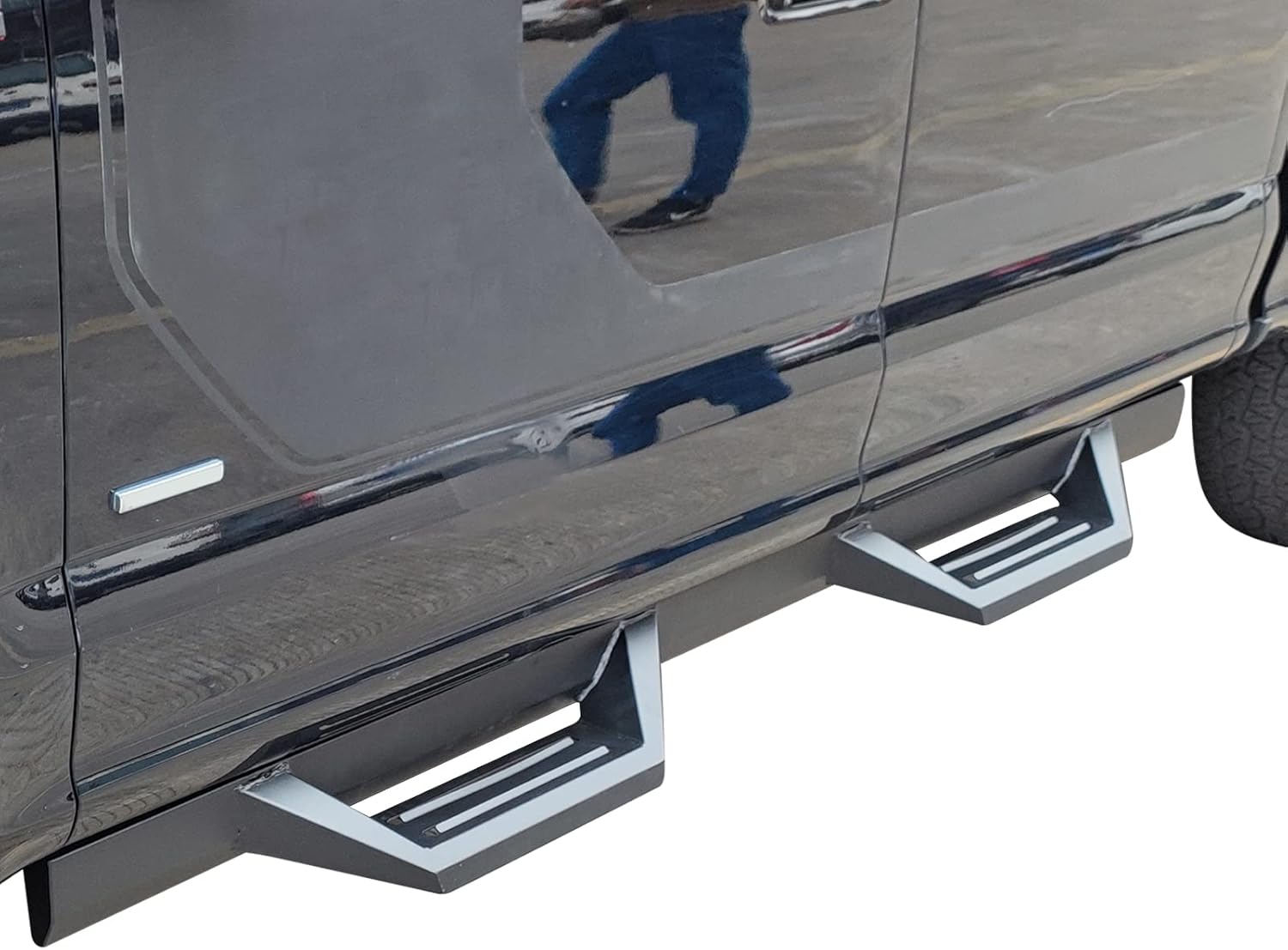 Buy Kehosx Running Boards Compatible with Dodge Rams, H6 Texture Black