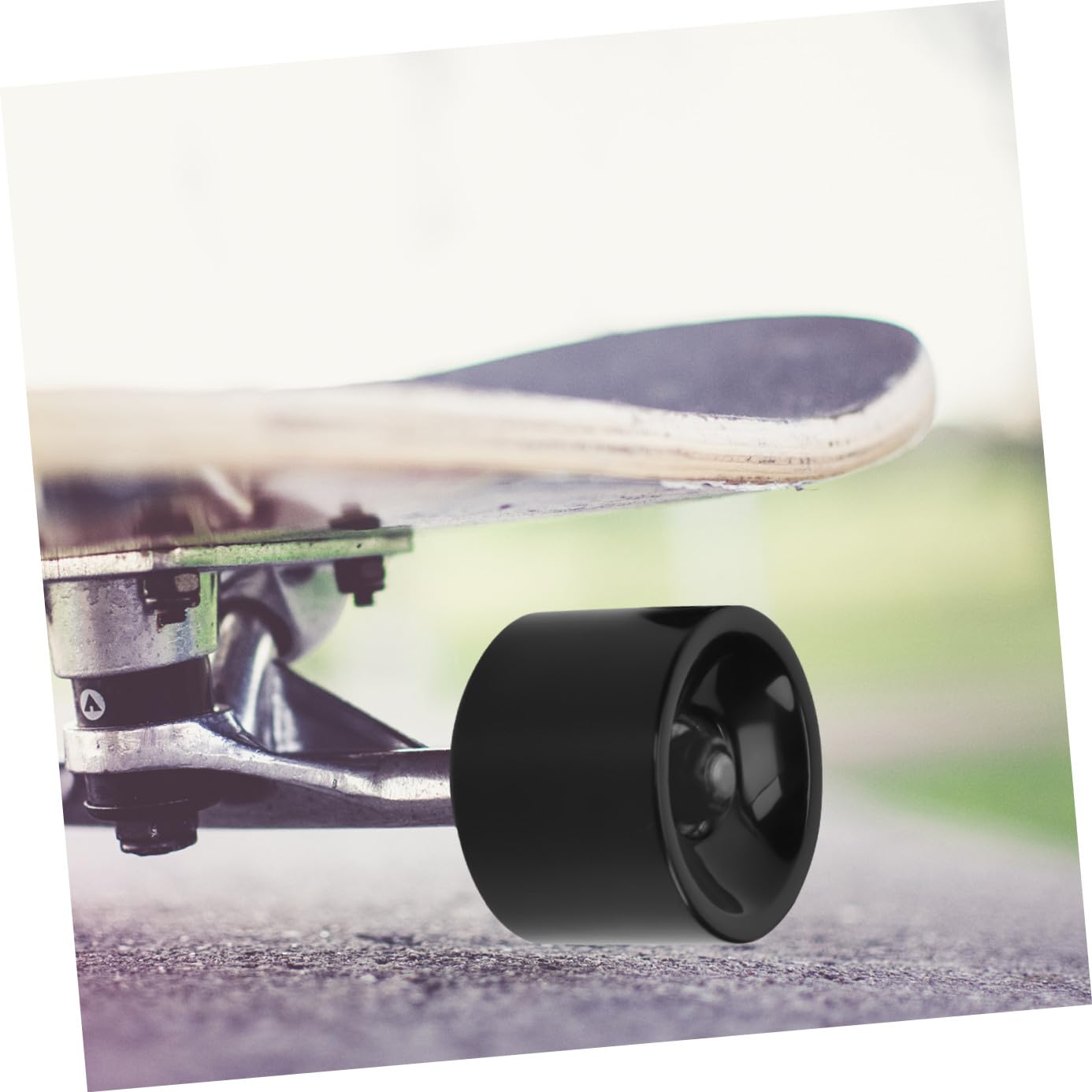 Toddmomy Rueda De Skate Junta Patinetas para Ruedas Agarre Rueda De Poliuretano Rueda Elegante Black PU