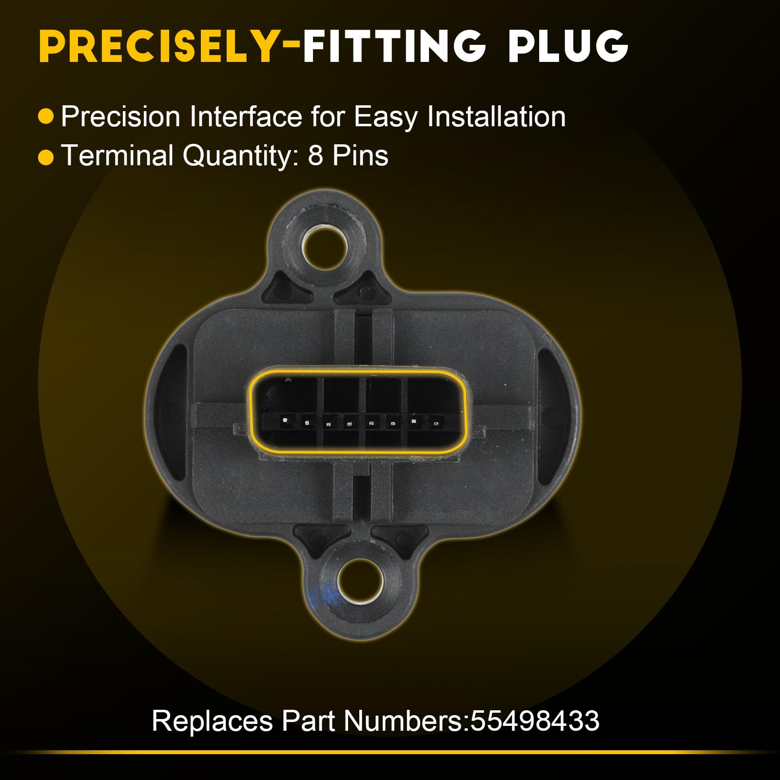 Mass Air Flow Sensor For 2016-2019 Chevrolet Cruze L, LS, LT – OEM 55498433 Replacement 13 thumbnail image