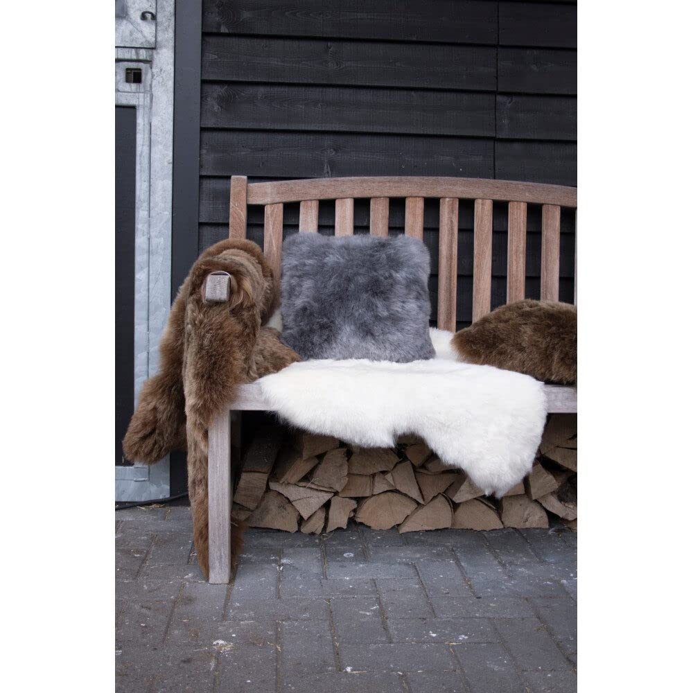 La Fourrure Le Mouton Islande Rasé Blanc 105x60x5cm