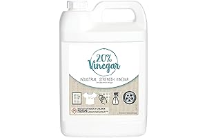 1-Gallon 20% White Distilled Vinegar for Killing Weeds