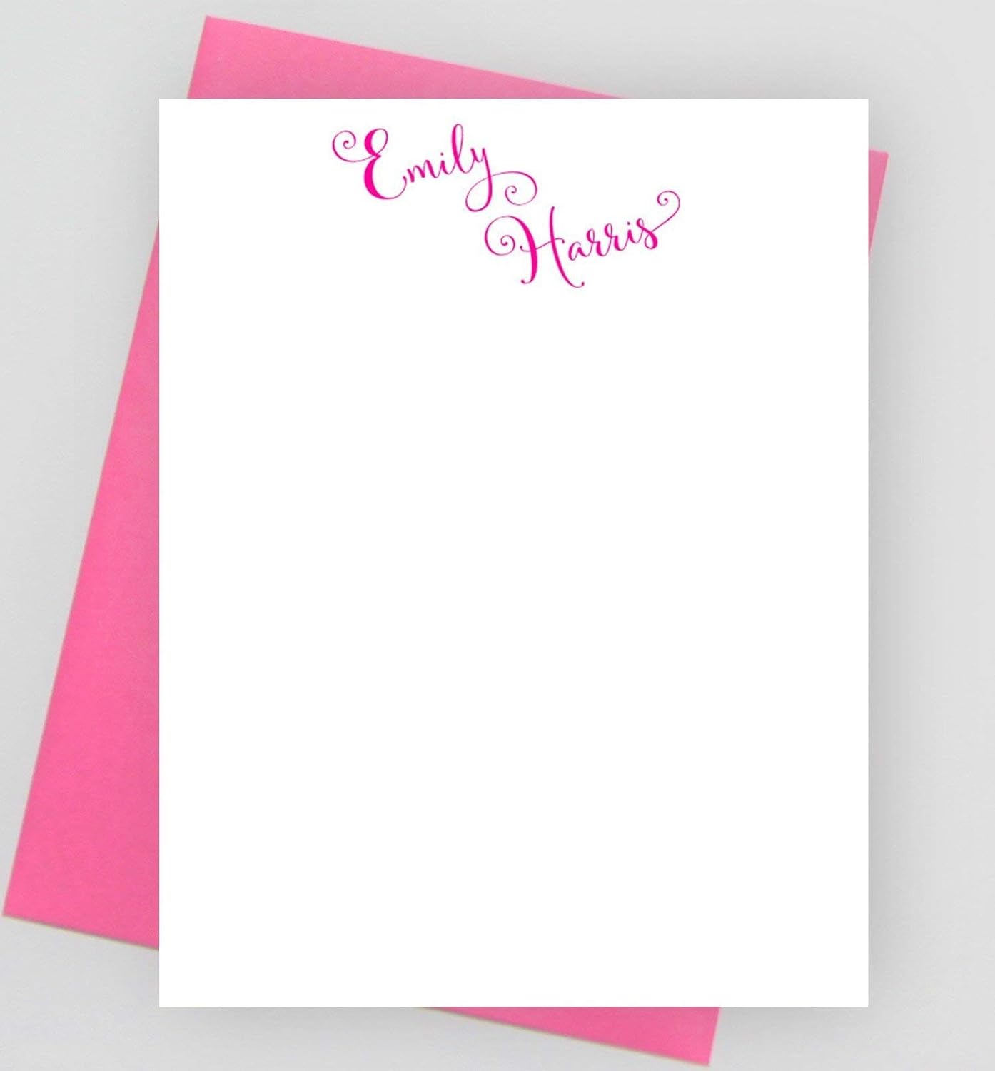 Stationery Personalized stationery set, personalized note