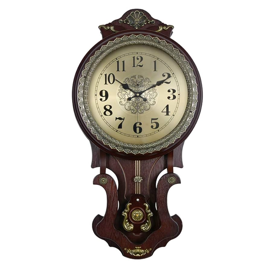 鐘 置物 Amazon.co.jp: Vintage Pendulum Clock / Creative Wooden Wall
