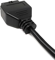 Vista 6 de OBD2 - Cable adaptador J1962-J1939 de 9 pines a 16 pines - Herramienta de diagnóstico resistente para camiones - Conector verde de 9 pines