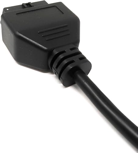 Miniatura 6 de OBD2 - Cable adaptador J1962-J1939 de 9 pines a 16 pines - Herramienta de diagnóstico resistente para camiones - Conector verde de 9 pines para