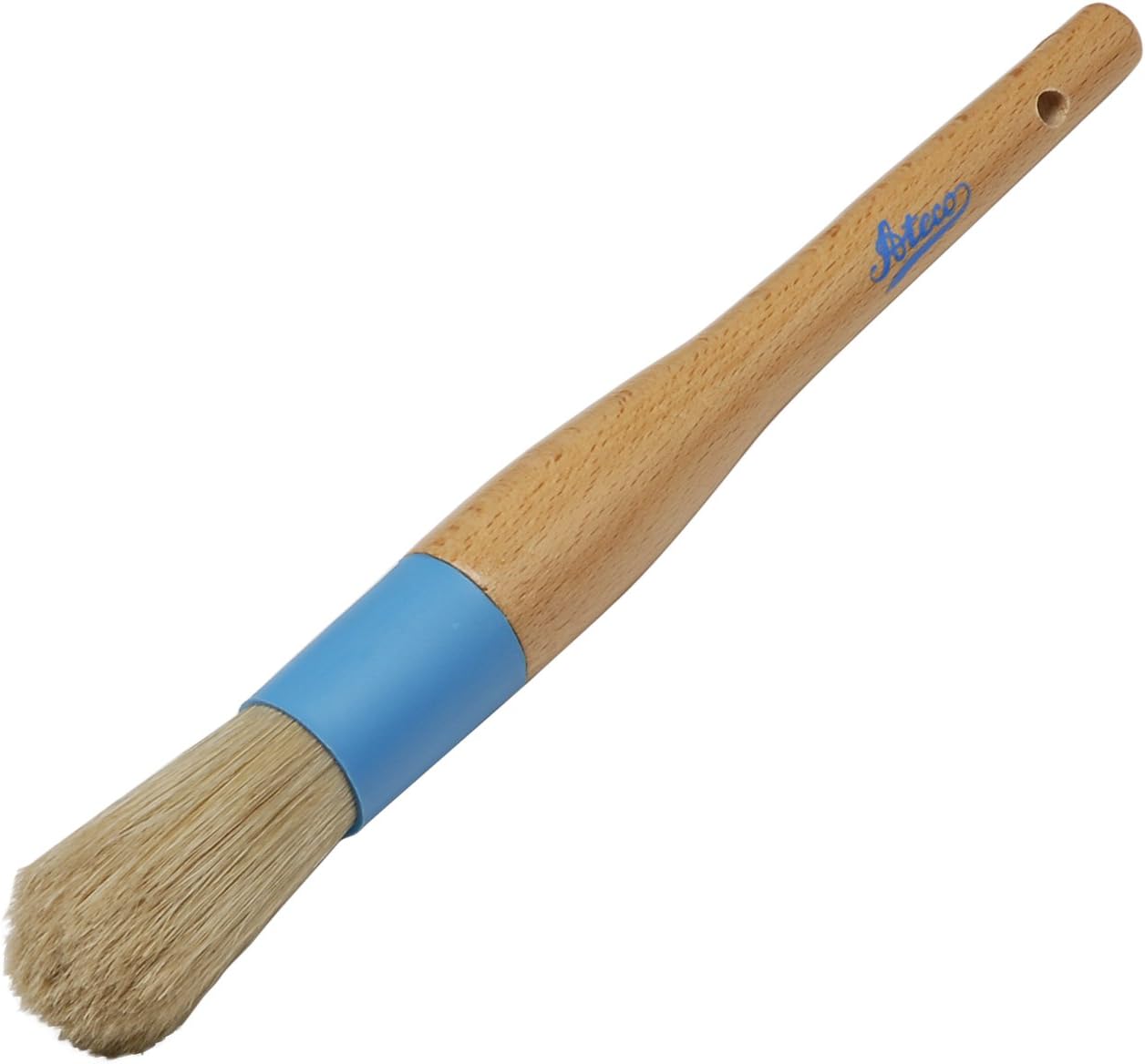 Ateco Round Pastry Brush Head With Natural Boar Bristles