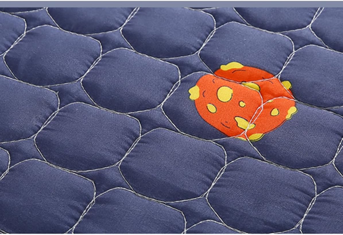 Cooling Mattress pad, Soft to The Touch, Cooling, 120 * 200cm, Half-Size Mattress pad, Plain, with Elastic at The Four Corners, Smooth (Color 6, 90 * 200cm)