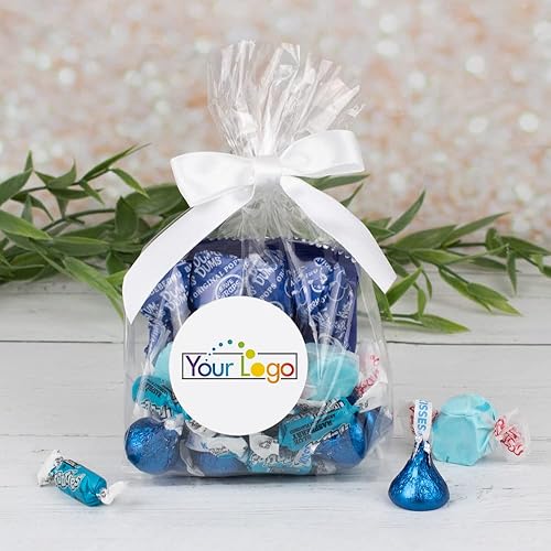 Miniatura 8 de Just Candy - Bolsa de dulces verdes con logotipo de 12 unidades, regalos de fiesta (paquete de 12)