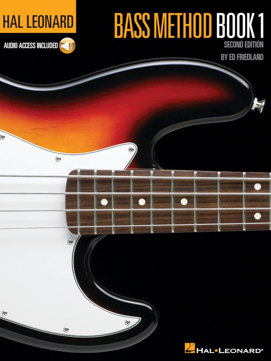 Hal Leonard Electric Bass Method Book 1 (Second Edition) Book/CD: Book/Online Audio