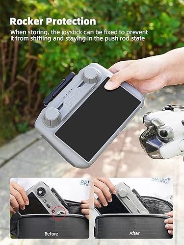 Miniatura 2 de BTG DJI RCRC 2 Joysticks Protector Fixator Control Sticks Holder Cubierta para DJI Air 3Mavic 3 ClassicMini 4 3 Pro Accesorios Controlador Remoto