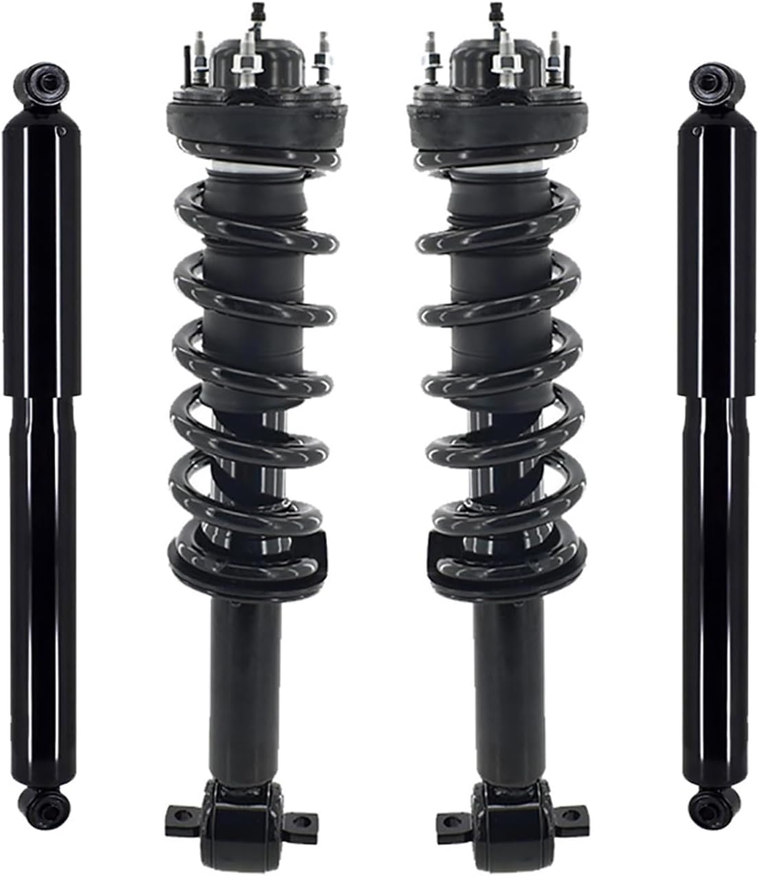 PM Auto Set Front Quick Complete Strut-Coil Spring-Rear Shock For 2019-2023 Ford Ranger