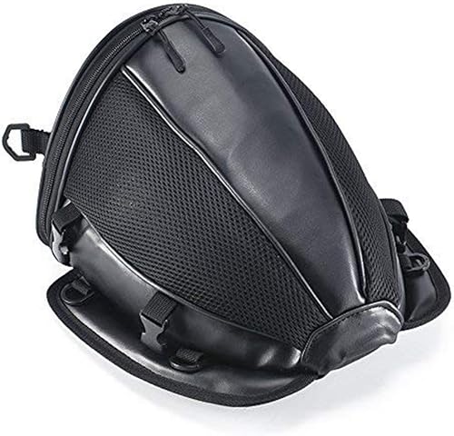 Miniatura 4 de Bolsa de sillín para asiento trasero de motocicleta, bolsa de transporte impermeable para asiento trasero, mochila de montar para motocicleta,