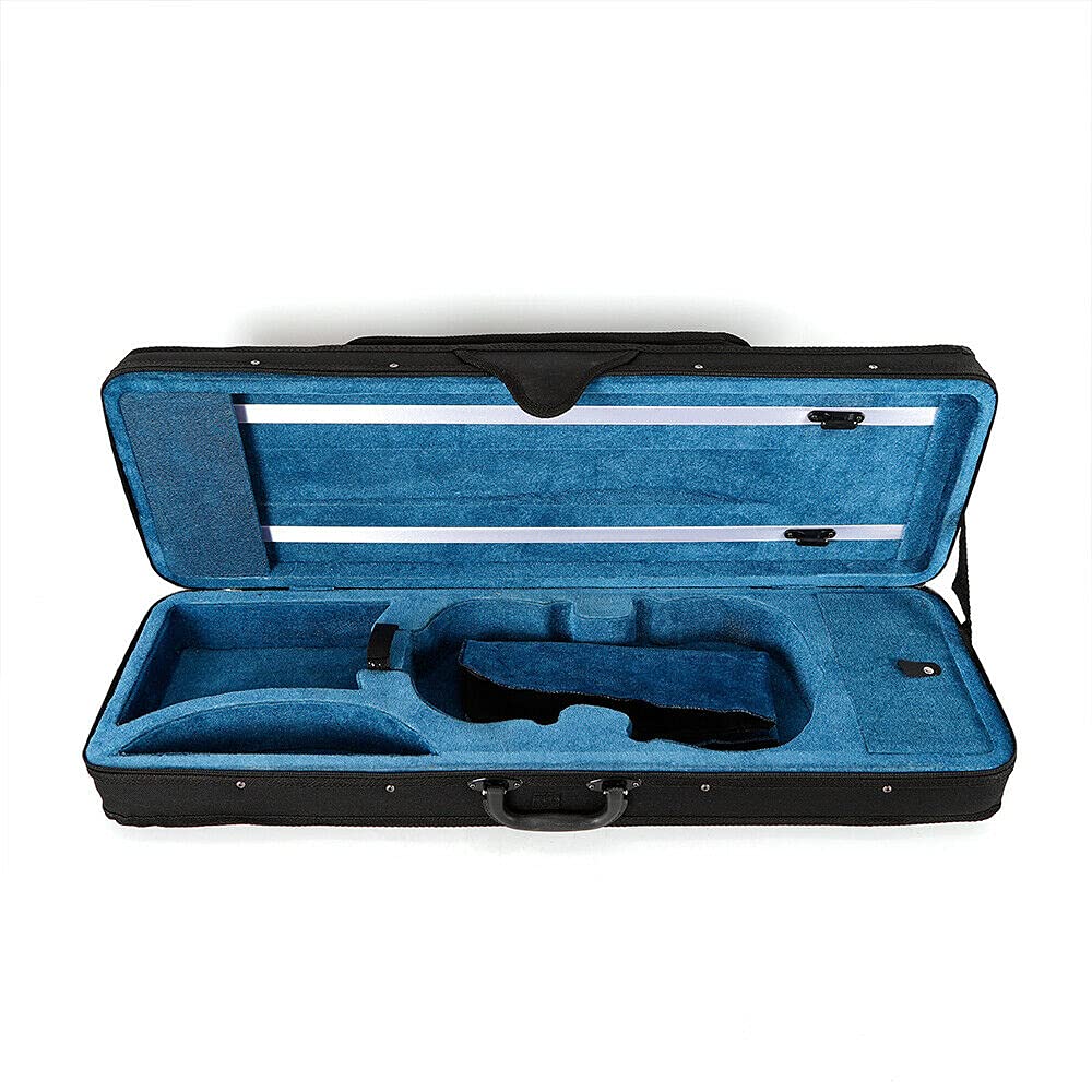 Estuche para Violín 4/4 con 2 Correas Ajustables - Funda de Tamaño Completo