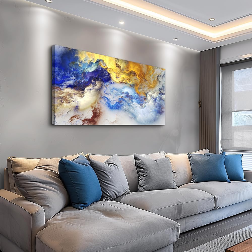 Abstract Wall Art for Living Room office Wall Artworks Bedroom Decoration Home bathroom Wall decor Pictures Poster Artwork Large abstract paintings kitchen Canvas Art Prints modern wall Decorations 48"L x 24"W Abstract Painting