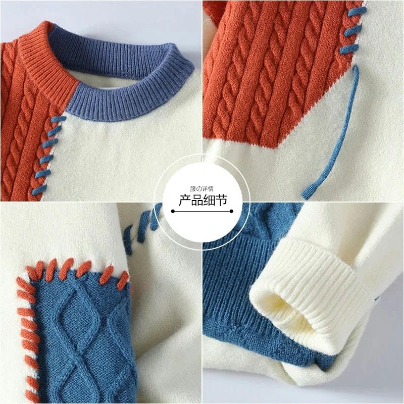 Sweaters Men Winter Korean Style Thicken Mens Warm Sweater Men Warm Sweaters Men's Pullovers Male3
