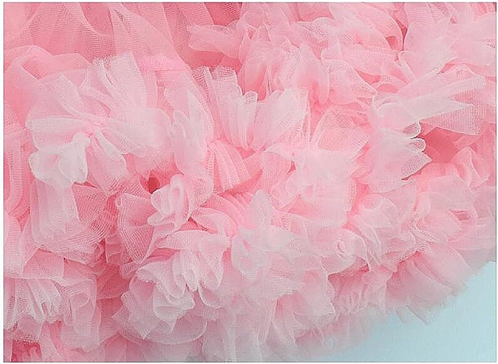 Women's Elastic Waist Chiffon Petticoat Puffy Tutu Tulle Skirt Princess Ballet Dance Pettiskirts Underskirt - Image 2