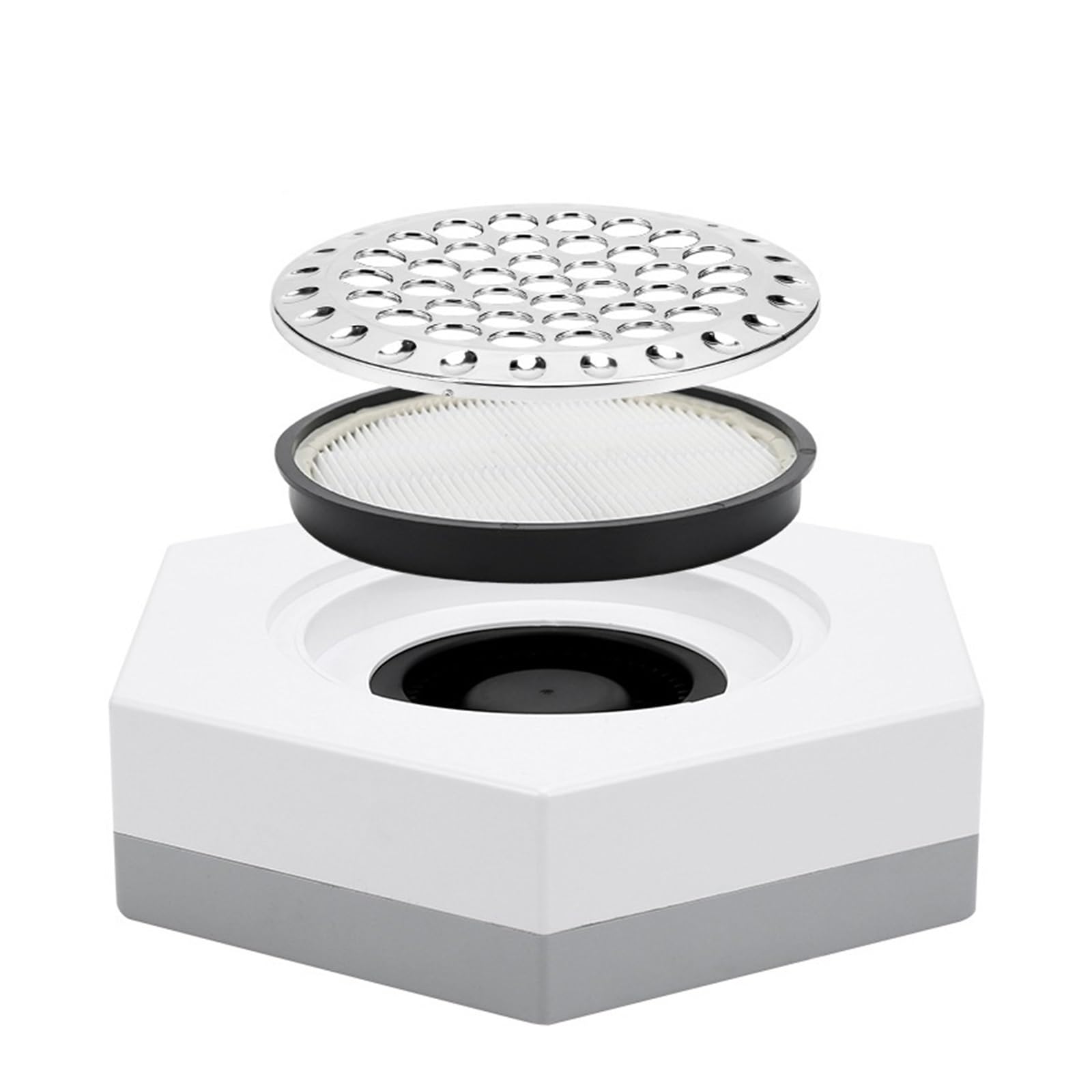 Colector de polvo para uñas, Aspiradora de uñas 80W, colector polvo gran potencia, succión con interruptor giratorio, herramienta manicura Para uso doméstico