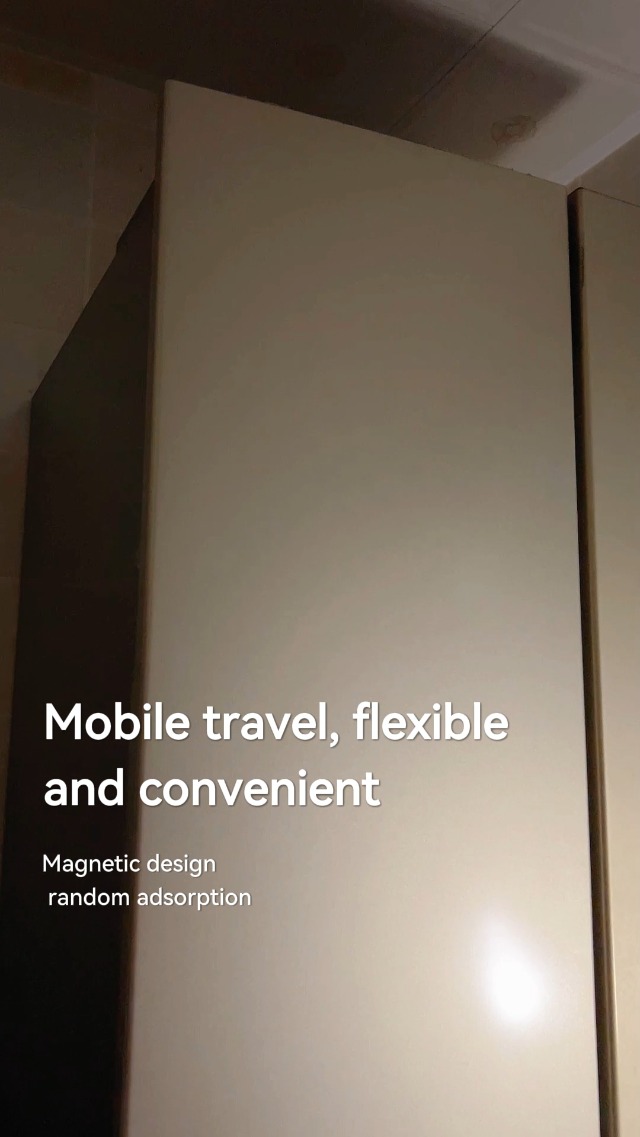 Image of Rechargeable Motion Sensor Night Light, Magnetic Portable BedsideLight, Battery Powered LED Wall Light, Wireless Stair Light for Bathroom, Hallway, Bedroom(Walnut Wood 2PCS)