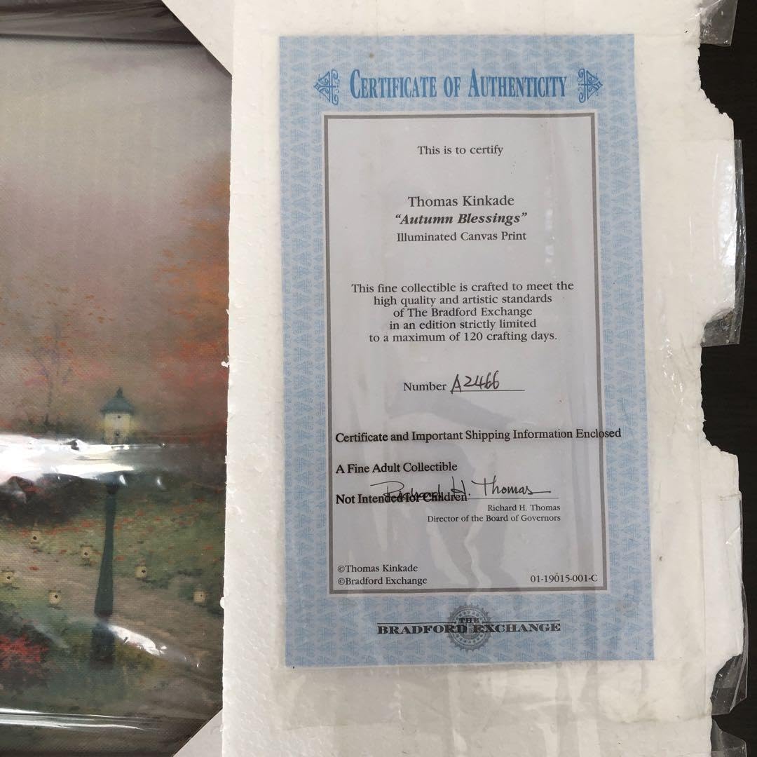 新品 トーマスキンケード 絵画 ライトアップ 光る イルミネーション 海外 秋 Amazon.co.jp: トーマスキンケード 絵画 ライトアップ る