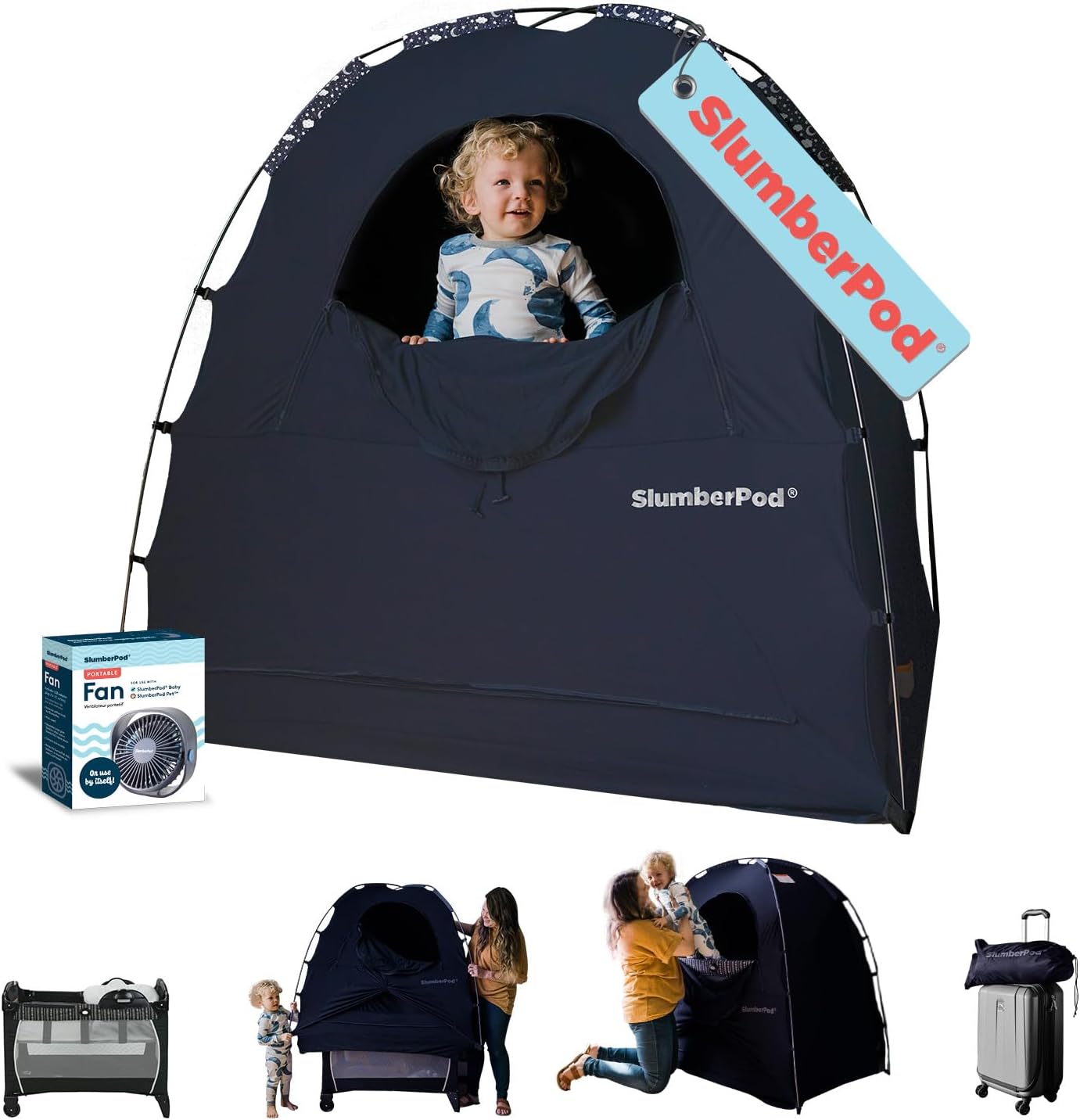 SLUMBERPOD スランバーポッド 遮光テント 夜泣き ベビーベッド SlumberPod Blackout Sleep Tent