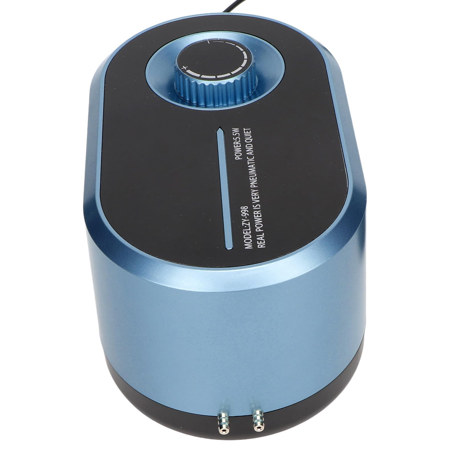 Naroote Bomba de Aire del Acuario, ACUARIUM Oxygen ABS, Gran Volumen de Aire, Extremadamente Silencioso, Multi-Purpose-Double Hole para Accesorios de Acuarios