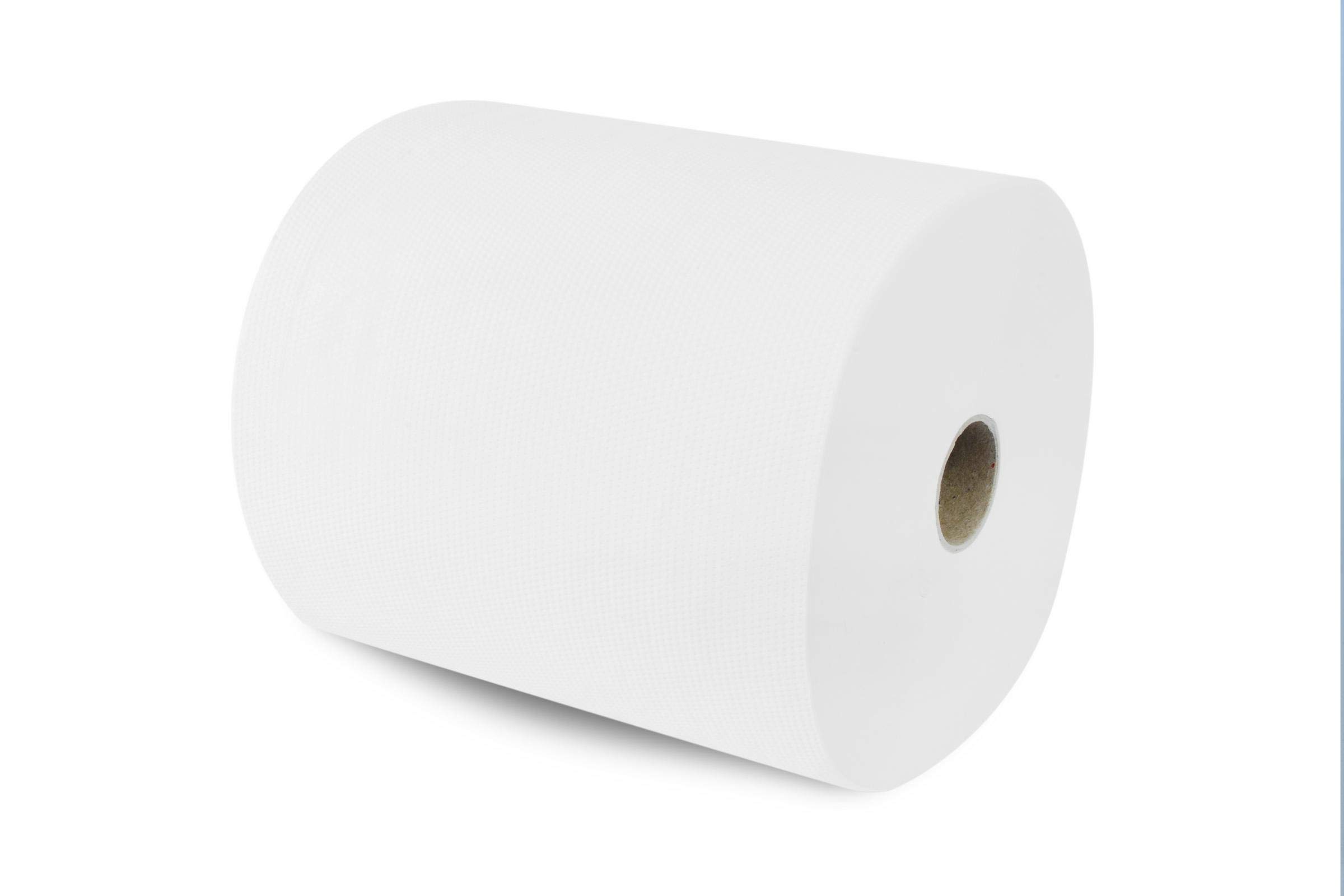 Funny Ręcznik na ręczniki ze specjalnym rdzeniem, do systemów dawców bez marki, 2-warstwowe białe, 21 cm, 130 m, 4-rdzenie, 1 opakowanie (1 x 6 sztuk)